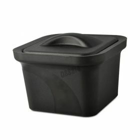 Ice Pan 1 litre black colour with lid