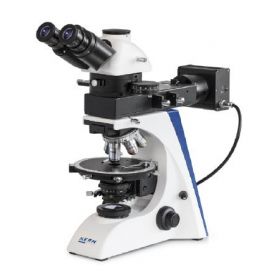 Kern OPO 185 polarising microscope trinocular 