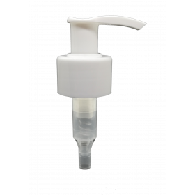 Dispenser pump for 28mm bottle - white