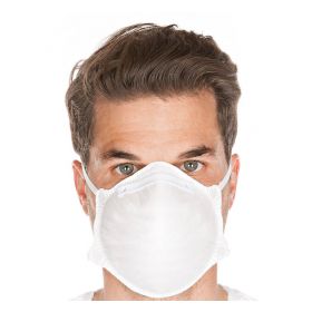 Disposable mask FFP2 NR - without valve - white