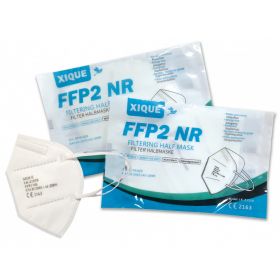 FFP2 folding mask - white - single pack - non-medical