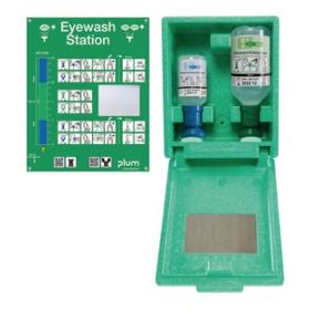 Eye wash station  + 2bottles (200/500ml) eye wash