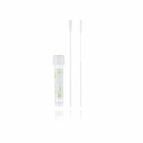 Duo flocked npGREENswab + 3ml virus-inactivating medium (nas+or)