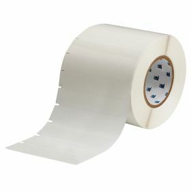 Roll 1000 labels THTTL transparant polyester 49 x 11 mm