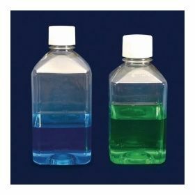 Square media bottle 500 ml PET - sterile
