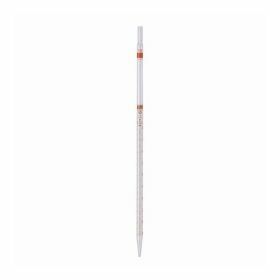 Serological glass pipette class B 10 ml graduation 1/10