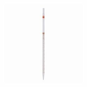 Serological glass pipette class B 10 ml graduation 1/10