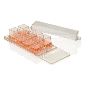 Nunc Lab-Tek chamber slide, 8 wells 0,8 cm², sterile