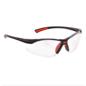 Bold pro safety glasses red one size