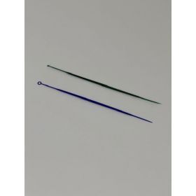 NP Loops 10µl - pointed ending - sterile- flexible PS-dark blue/20