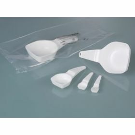 Spoon 5ml PS white, non sterile