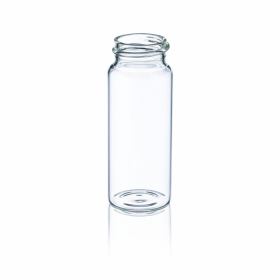 vial clear 40ml black Phenolic without cap