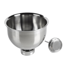 Cytiva Parabola filter funnel, 47 mm, stainless steel, 1 L