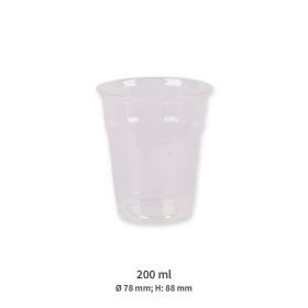 Drinking cup - PLA- 0,2l - D7,8mm H8,8cm