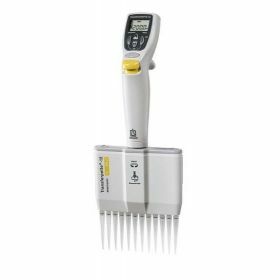 Brand Transferpette®-12 electronic variable 12-channel pipettes with AC adapter