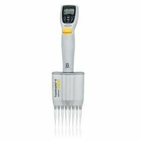 Brand Transferpette® -8 electronic variable 8-channel pipettes with AC adapter