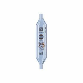 Bulb pipettes Blaubrand ETERNA class AS, 1 mark, brown printing