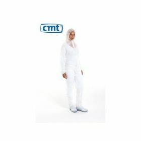 Overall - non woven - white with hood
