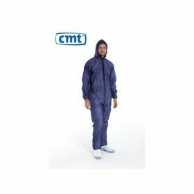 Overall - non woven - blue with hood
