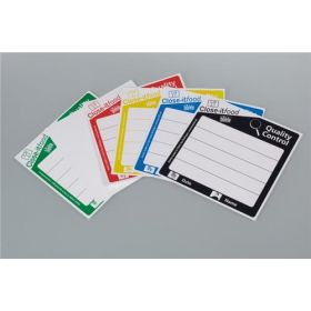 Close-it labels Food & Pharma standard (95x95mm) or Maxi (150x150mm)