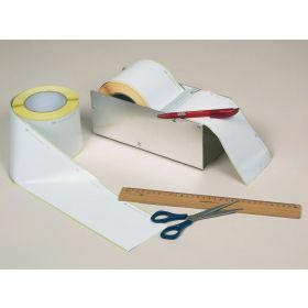 Close-it tape, roll 50m, customizable, white