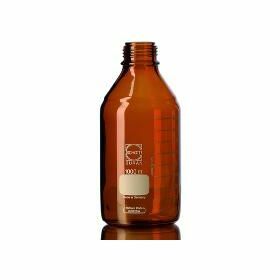 Duran® Amber laboratory bottle, narrow neck without cap
