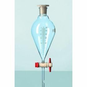 DURAN® Seperating funnel, conical shape, with PTFE-key