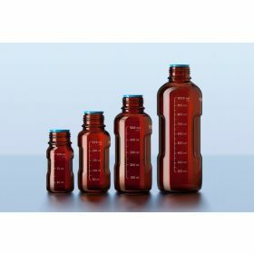 Duran Youtility bottle amber GL45 + pouring ring