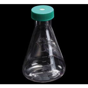 Erlenmeyer flask PC + vented cap - ST