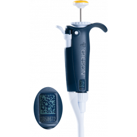 Gilson Pipetman L single-channel with metal or plastic tip ejector