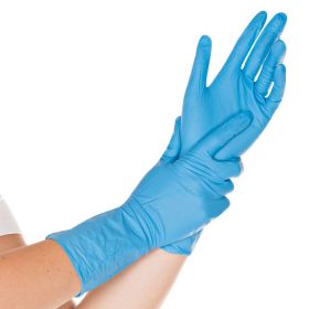 Gloves High Risk nitrile - blue - PF