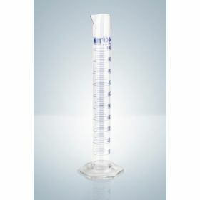 Measuring cylinders class A - DURAN® - tall form - blue graduation