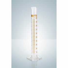 Measuring cylinders class A - DURAN® - tall form - amber graduation