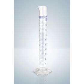 Measuring cylinders class B - DURAN® - tall form - blue graduation