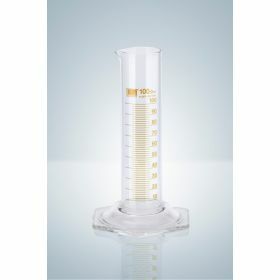 Measuring cylinders class B - DURAN® - low form - amber graduation