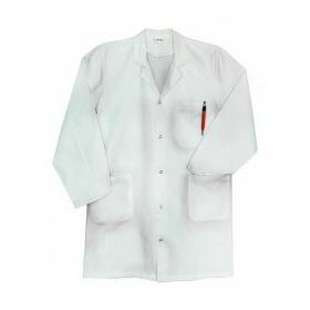 Lab coat ladies, white cotton