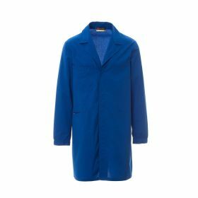 Lab coat man 50% PES - 50% CO royal blue