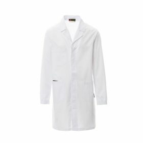 Lab coat men 50% PES - 50% CO white