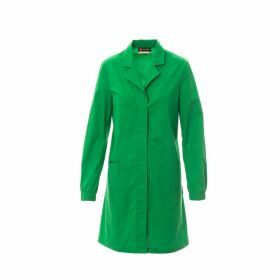 Lab coat woman 50% PES - 50% CO green