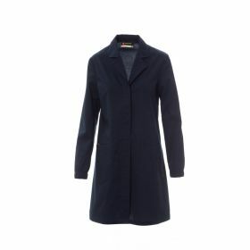 Lab coat woman 50% PES - 50% CO navy blue