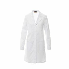 Lab coat woman 50% PES - 50% CO white