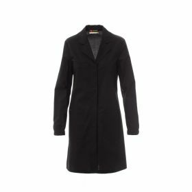 Lab coat woman 50% PES - 50% CO black