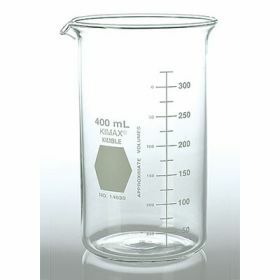 Kimax beaker- tall form - with spout - borosolicate glass