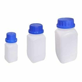 HDPE Wide-neck bottle + tamper-evident screw cap with/out UN aproval