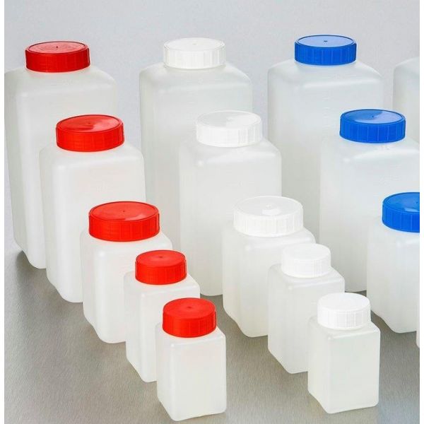 Sealed shop plastic bottles