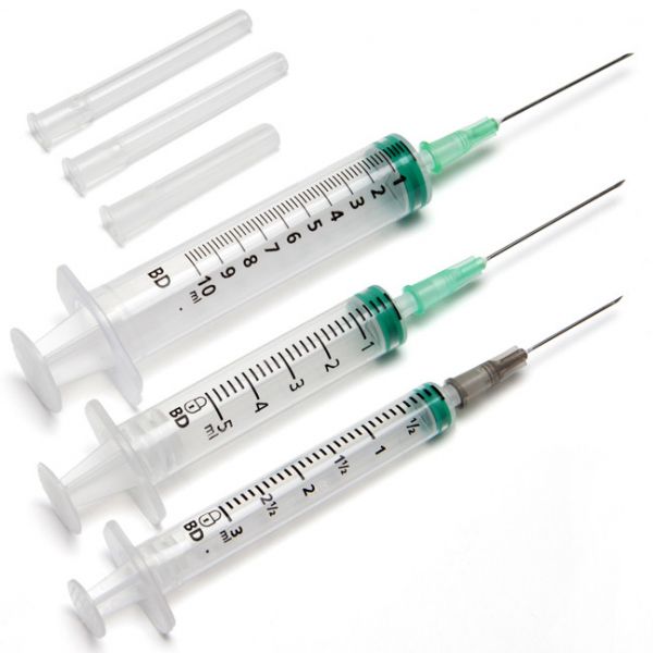 BD Emerald™ 5ml syringe + needle 23Gx1 1/4"