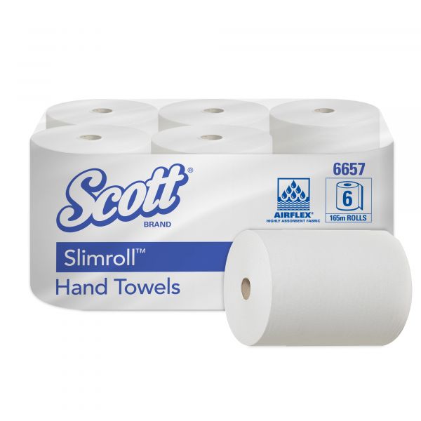 CONTROL SLIMROLL SCOTT® Papierhandtuch 1lagig Airflex® 19,8... auf Rolle 