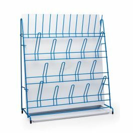 Epoxy drying rack for glass ware