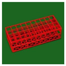 Disposable rack, polystyrene, for 60 tubes with diameter 17 mm