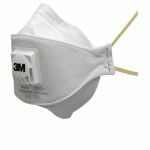 3M 9312 industrial anti-dust mask FFP1 with valve, folded